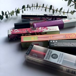 7 Lip Lot Various Brands Lipgloss & Lipsticks